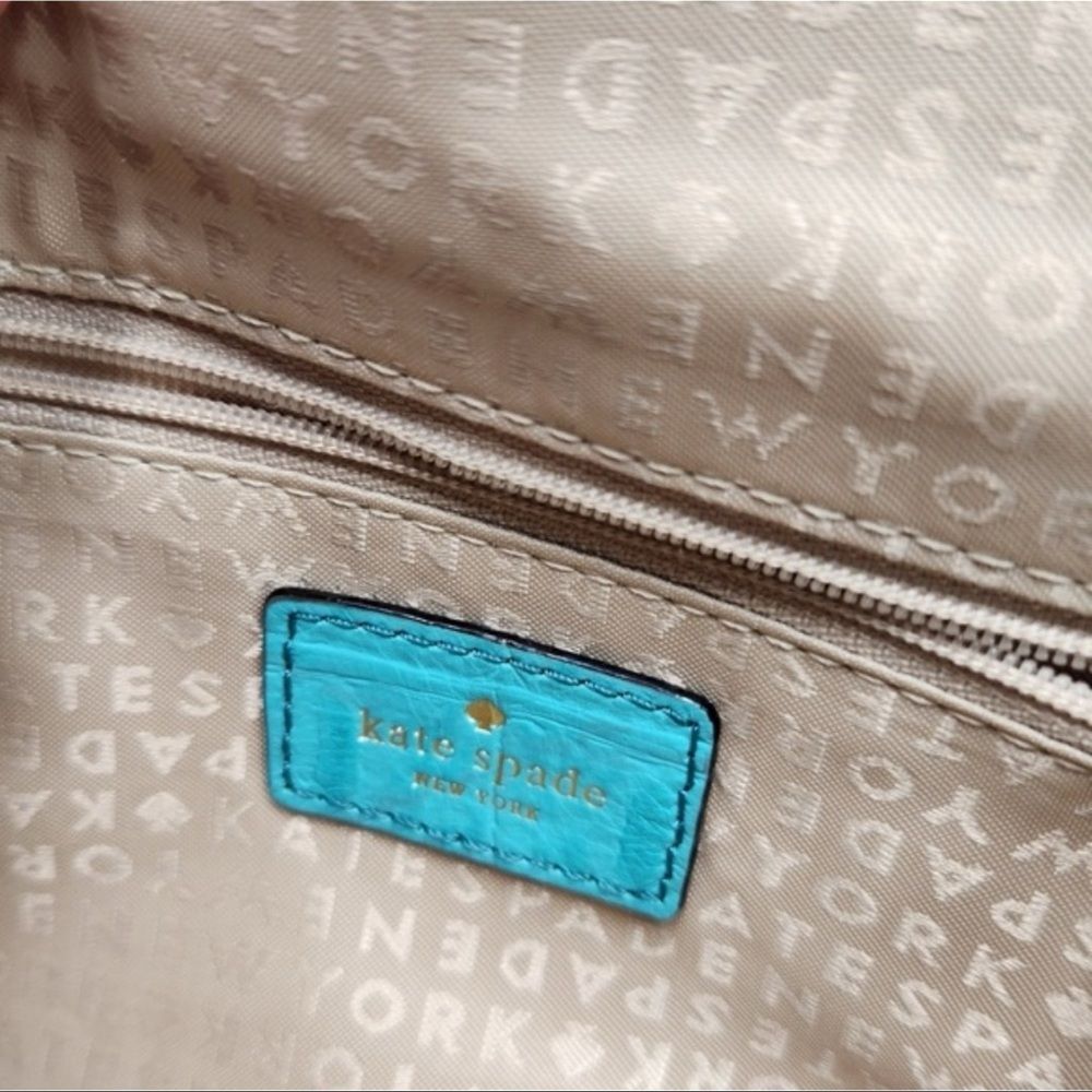 Kate Spade Orchard Valley Fiona Crossbody Bag – Turquoise Blue - Picture 10 of 10